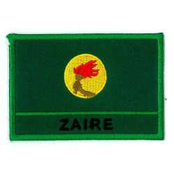 Flag Patch zaire