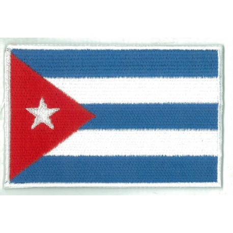 patche cusson drapeau  Cuba 