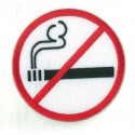 Iron-on Patch No smoking