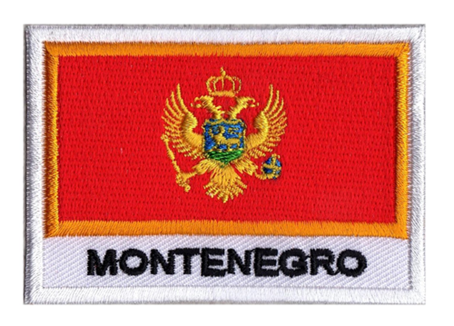 Aufnaher Patch Flagge Montenegro