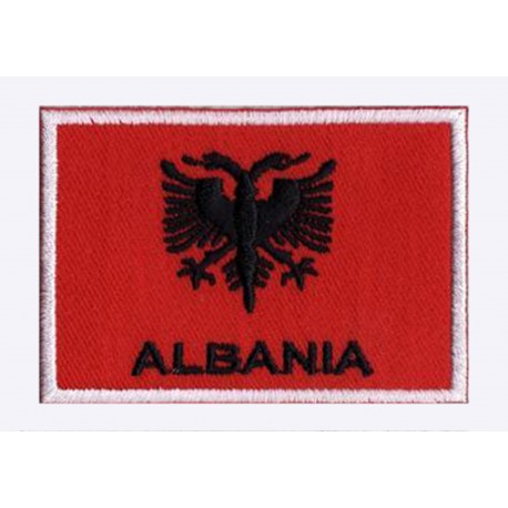 Aufnäher Patch Flagge Albanien