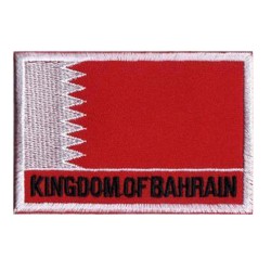 Aufnäher Patch Flagge Bahrein