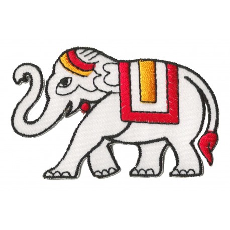 Patche écusson thermocollant Eléphant