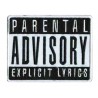 Toppa  termoadesiva Parental Advisory