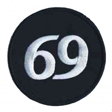 Iron-on Patch 69 sixty nine