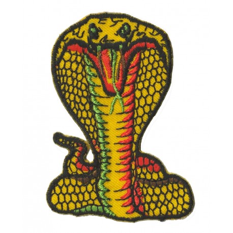 Patche écusson thermocollant Cobra