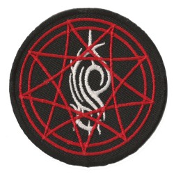 Iron-on Patch Slipknot occult symbol