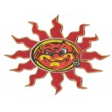 Iron-on Patch Red Sun 46