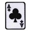 Iron-on Patch Ace of Clubs