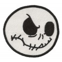 Iron-on Patch Emoticon white head