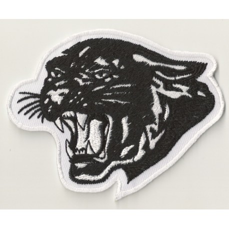 Aufnäher Patch Bügelbild  schwarzer Panther