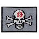 Iron-on Patch Danger skull