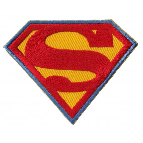 Aufnäher Patch Bügelbild Superman