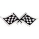 Toppa  termoadesiva racing flags