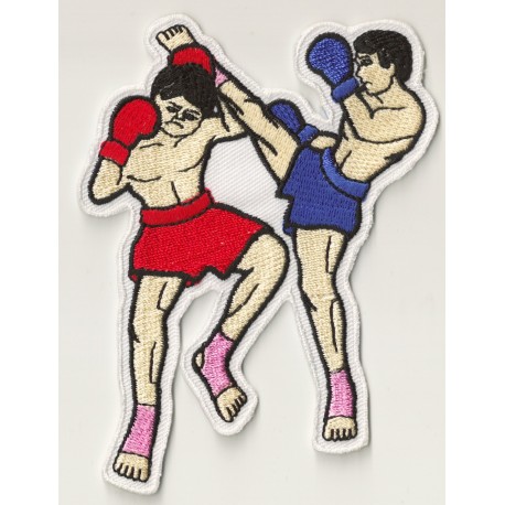 Patche écusson thermocollant Muay Thai