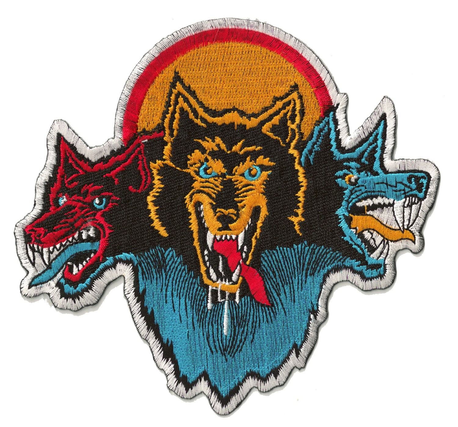 Iron-on Patch 3 wolves