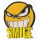 Parche termoadhesivo Smiley grrr