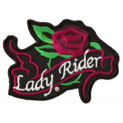 Aufnäher Patch Bügelbild Lady Rider