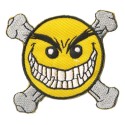 Iron-on Patch emoticon grrr