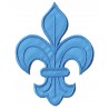 Iron-on Patch heraldic lily