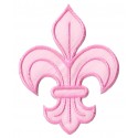 Patche écusson thermocollant Fleur de Lys