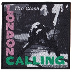 The Clash London Calling parche tejida oficiales licencia