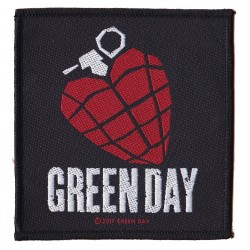 Green Day toppa ufficiale intrecciata patch