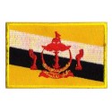 Aufnäher Patch Flagge Bügelbild Brunei