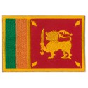 Aufnäher Patch Flagge Bügelbild Sri Lanka