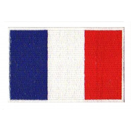 Patche écusson drapeau France