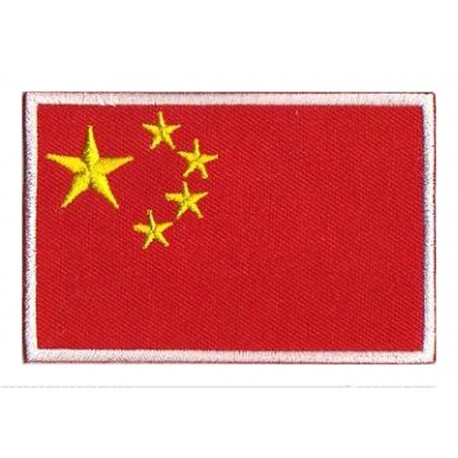 Patche écusson drapeau Chine