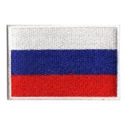 Aufnäher Patch Flagge Bügelbild Russland