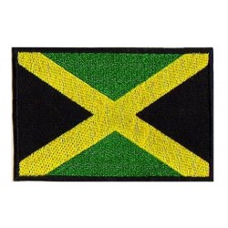 Parche bandera termoadhesivo Jamaica