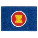 Aufnäher Patch klein Flagge Bügelbild ASEAN