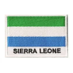 Aufnäher Patch Flagge Sierra Leone