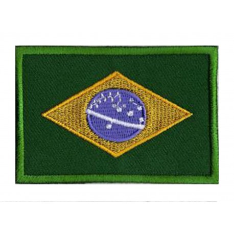 Parche bandera Brasil