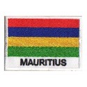 Aufnäher Patch Flagge Mauritius