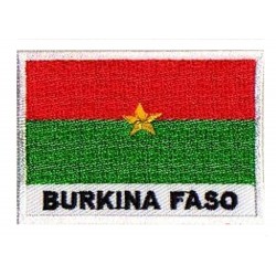 Toppa  bandiera Burkina Faso