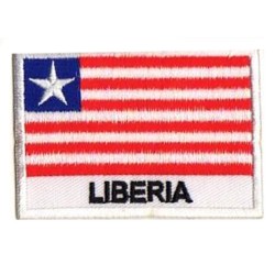 Aufnäher Patch Flagge Liberia