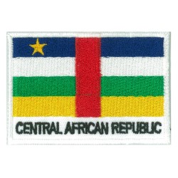 Toppa  bandiera Repubblica Centrafricana