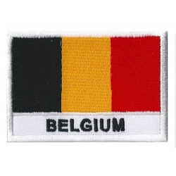 Aufnäher Patch Flagge Belgien