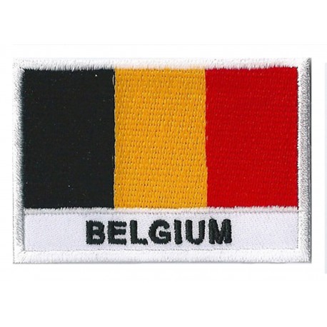 Aufnäher Patch Flagge Belgien