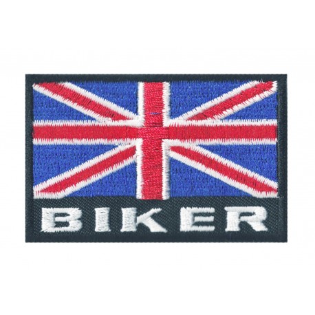 Patche écusson drapeau Biker UK