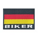 Aufnäher Patch Flagge Bügelbild Biker Deutschland