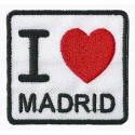 Iron-on Patch I love Madrid