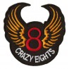 Patche écusson thermocollant Crazy Eights