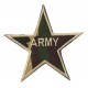 Aufnäher Patch Bügelbild Army Star