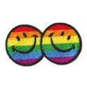 Iron-on Patch twins emoticons