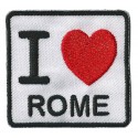 Parche termoadhesivo I love Rome