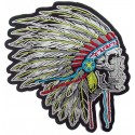 Aufnäher groß Patch Bügelbild Sioux Indianer